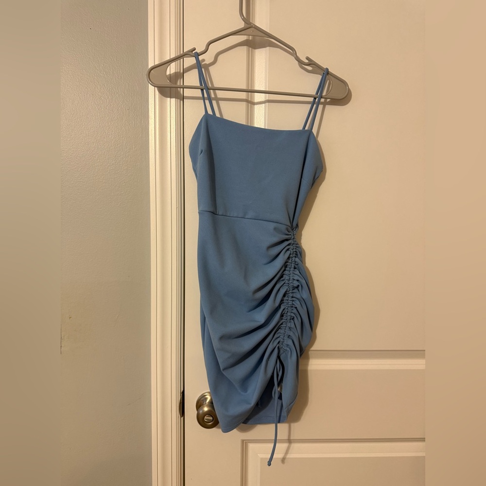 Baby Blue Mini Dress - Windsor